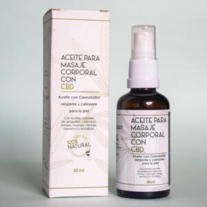 Aceite para masajes corporal con CBD 2 - Cannagustin