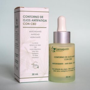 Contorno de ojos antifatiga con CBD - Cannagustin
